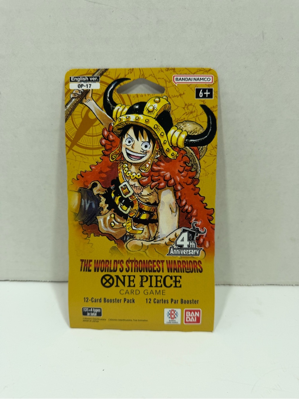 One Piece Worlds Strongest Warriors Booster Pack